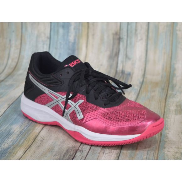 LN ✨ Asics Netburner Ballistic FF Women's Size 9 Indoor Court Shoes Pink - Picture 2 of 10